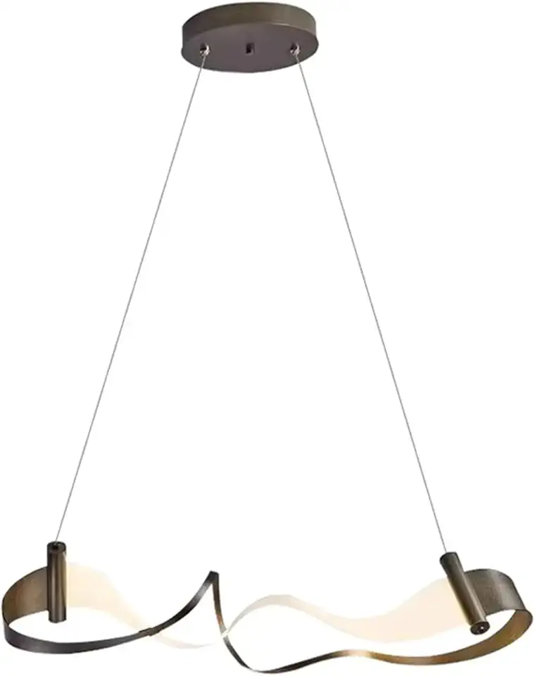 Italy Art Chandeliers Unique Home Decor Lusters Design Understated Luxury Hanging Lamps LED Dimmable Lights for Living Room(Warm Light,L100cm)