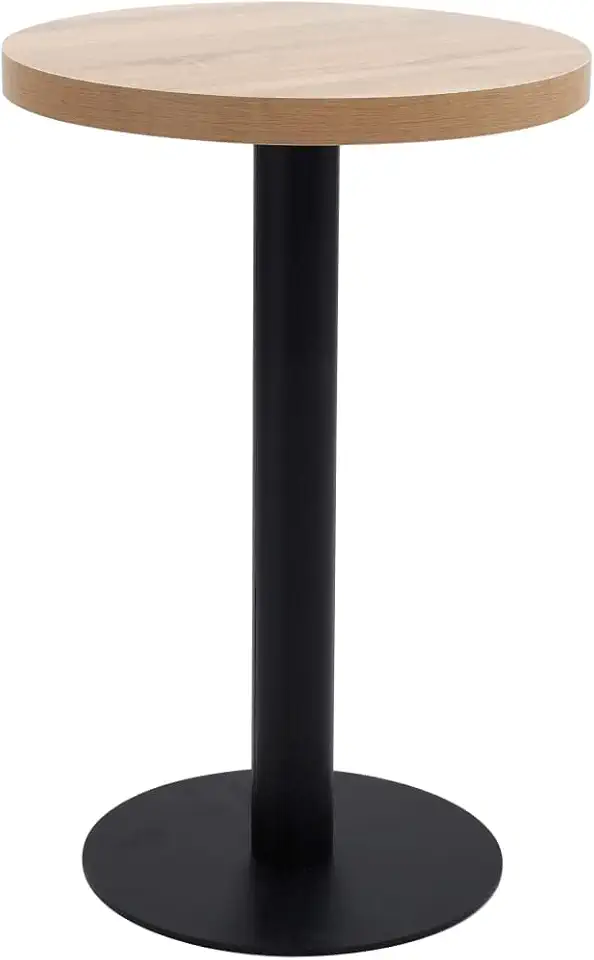 Small Round Bistro Dining Table, 19.7