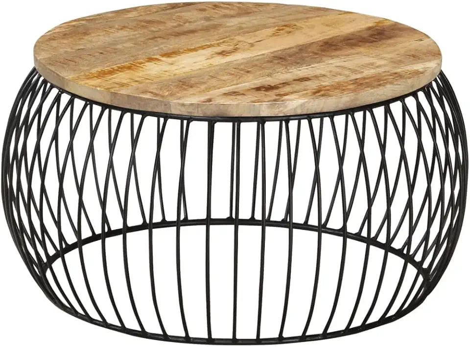 Coffee Table,Mid Century Modern Style,Vintage Coffee Table,Center Table,for Living Room,Bedroom,Study, Dining Room,26.8