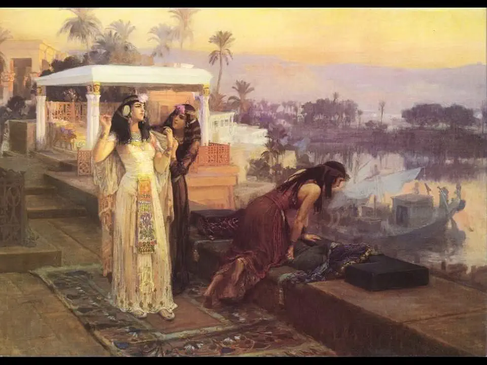Toperfect Oil Painting Handmade $50-$2000 by College Teachers - 19 Famous Paintings - Cleopatra on the terraces of Philae Egypt Frederick Arthur Bridgman ARI2 Art - Wall Painting on Canvas -Size1
