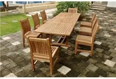 212 Main Bahama Rectangular Extended Dining Table