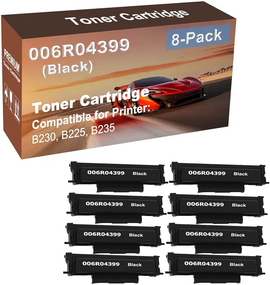 10-Pack Compatible High Capacity 006R04399 Toner Cartridge use for B230, B225, B235 Printer (Black)