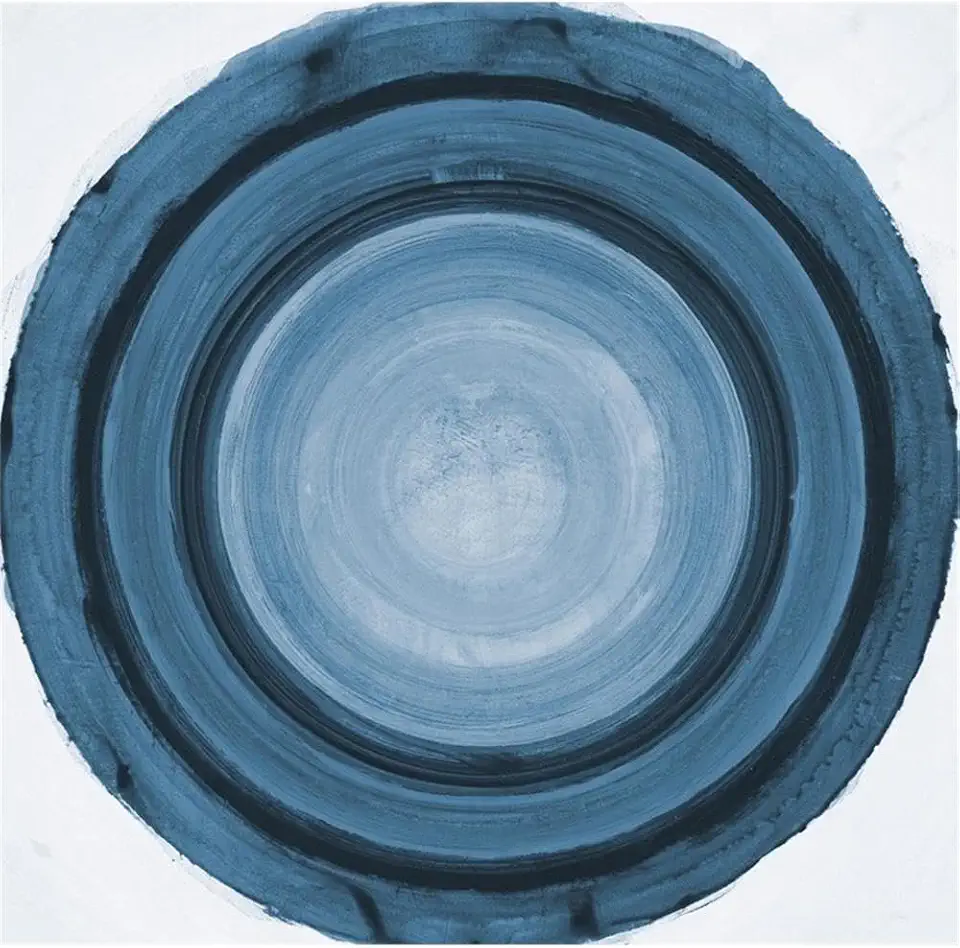 Giant Art 84x84 RINGS OF SUCCESS I Fine Art Giant Canvas Print in White