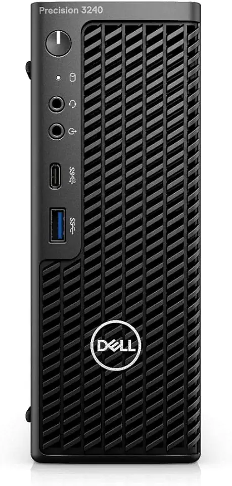Dell Precision T3240 Workstation Desktop Computer Tower (2018) | Core i5-256GB SSD Hard Drive - 8GB RAM - P620 2GB | 6 Cores @ 4.5 GHz Win 11 Pro (Renewed), Black