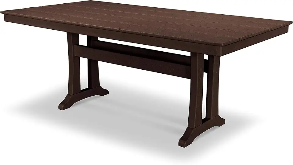 POLYWOOD® Tables Dining Table, Mahogany