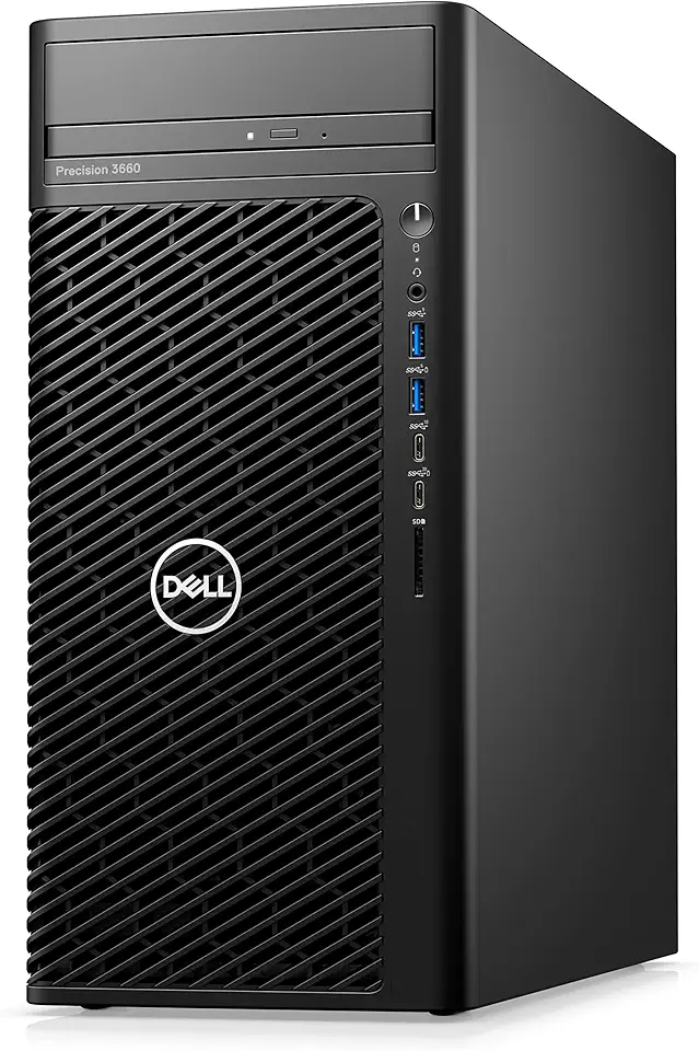 Dell Precision 3660 Workstation Desktop (2022) | Core i7-13700K - 1TB SSD Hard Drive - 32GB RAM - Nvidia GeForce RTX 4080 | 16 cores @ 5.4 GHz - 16GB GDDR6X Win 11 Pro Black (Renewed)