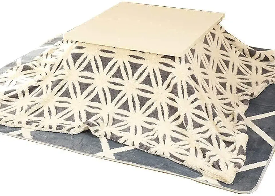 Kotatsu Table Set Quilt Japanese Style Stove Table Heater Japanese Winter Table Quilt Japanese Style Quilt Table Japanese Style Warm Table
