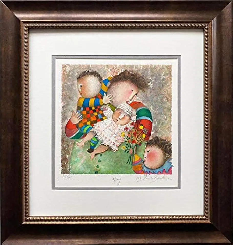 G.R. Boulanger May Limited Ed Litho FRAMED ART 18
