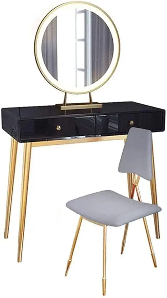 high-end Dressing Table Dressing Tables Make up Table and Stool Set Modern Minimalist Dressing Table Combination Bedroom Dressing Table