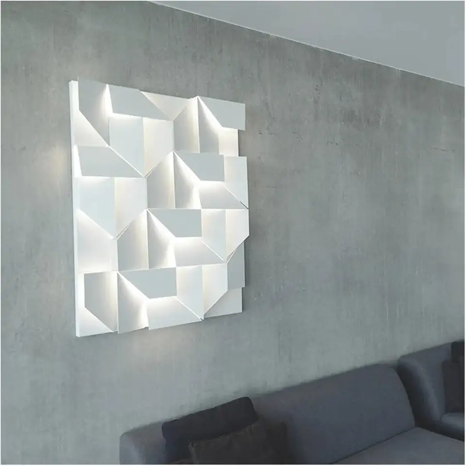 Modern Simple Indoor LED Wall Lamp Living Room Background Wall Art - Wall Lamp Bedroom Bed Hall Decorative Lamp Lighting,Chandelier Lighting
