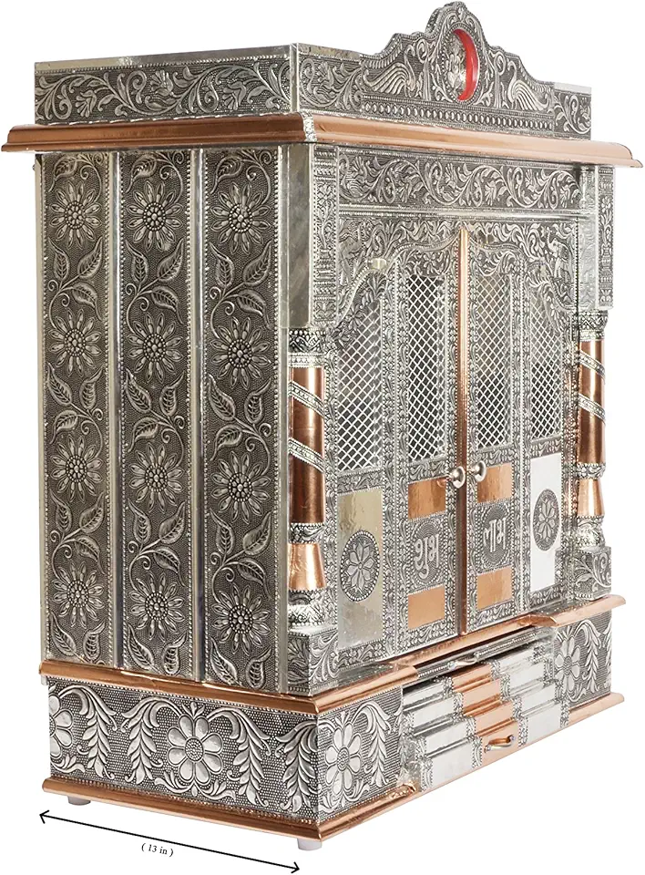 Devyom Pooja Mandir for Home (Indian Hindu Temple for House) 26