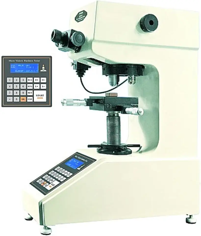 Digital Hardness Tester Micro Vickers Hardness Tester Meter Digital Desk top Durometer HV-1000