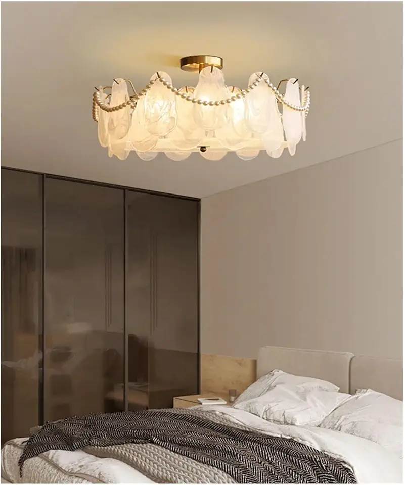 Luxury Cloudy Smoke Glass Artistic Pendant Lights Modern LED Lustre for Living Room Art Decoration Hanging Lamparas Ceiling