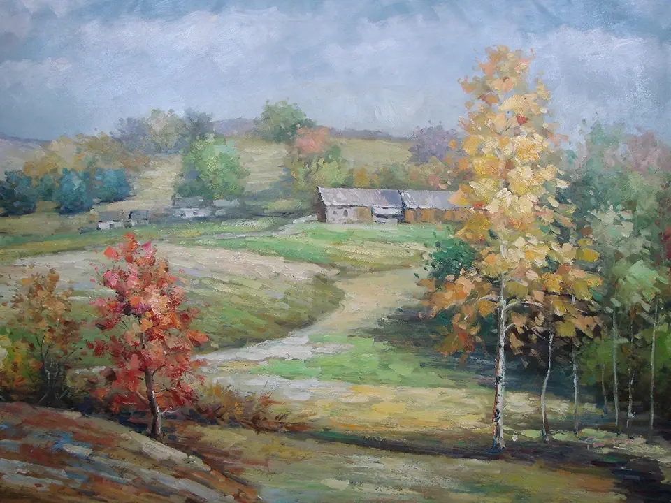 Scenic Landscape Oil Painting by Paul Seward 60