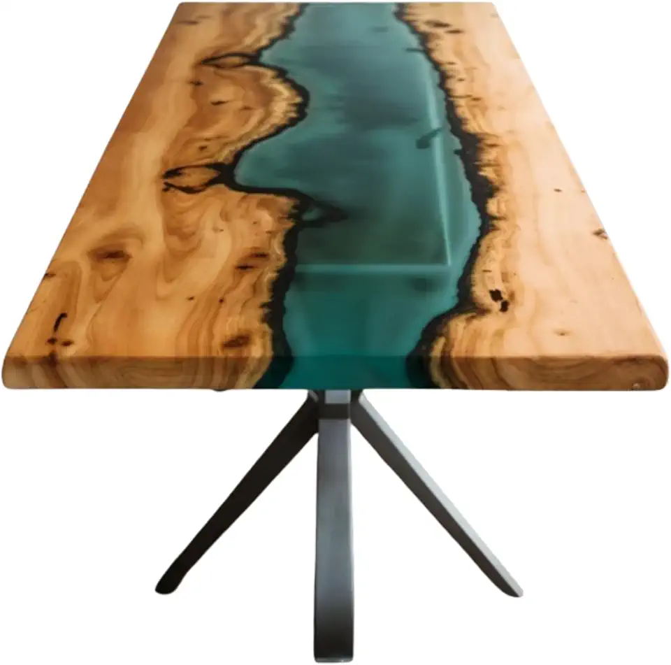 Luxury River Sofa Table, Unique Living Room Furniture Decor, Beach Table, Office Table, Ocean Table, Coffee Table, Dining Table, Modern Home Decor, Gift New home (36x80 inch)