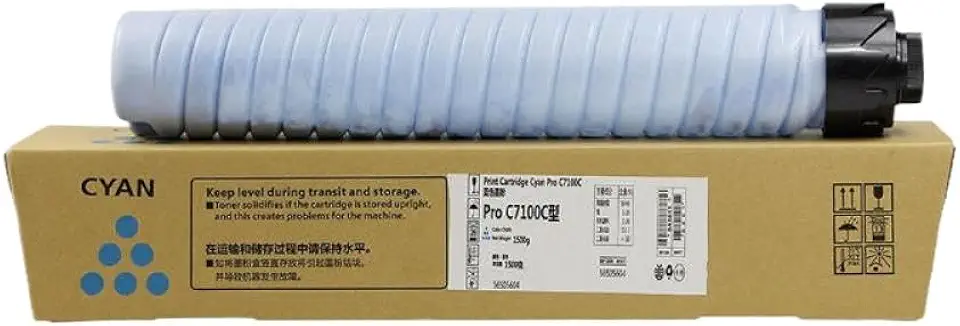 1PCS Pro C7100 Toner Cartridge Compatible with Pro C7100 and C7110 Printers(C-1500g)