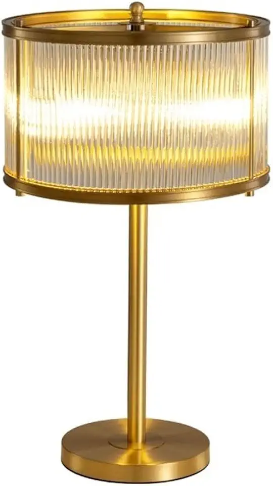 ULTRAWAVE Table Lamp Copper Table Lamp Room Decoration Living Room Master Bedroom Bedside Hotel Light Luxury Art Crystal Lamp Bedroom Table Lamps