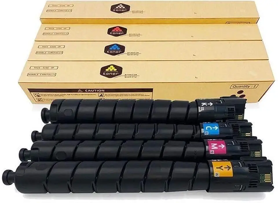 Remanufactured Standard Capacity Toner 4 Color Pack Compatible with C8000 Printer 106R04037 106R04034 106R04035 106R04036 12600 Pages Black 7600 Pages Colors