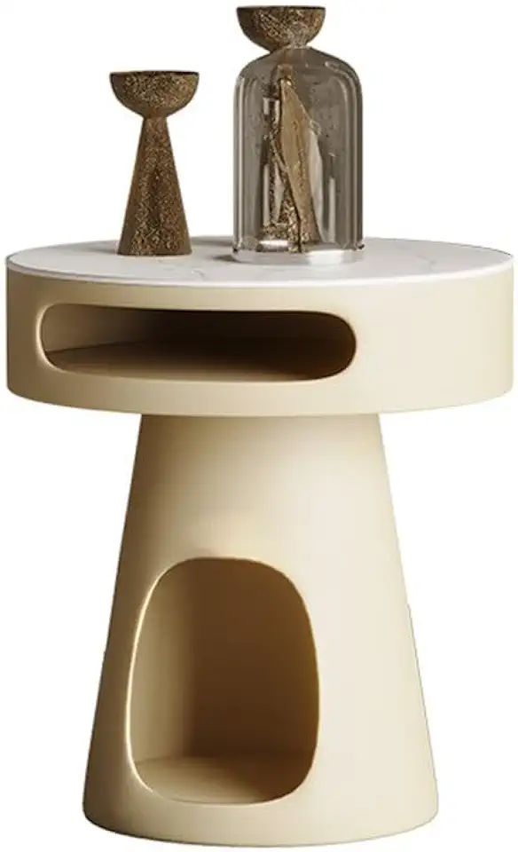 Round Angle A Few Living Room Small Family Rock Board Edge Type Minimalist Tea Table Creative Furniture