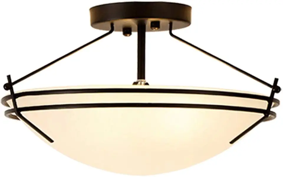 AMAZWI Lamp Retro Design, Simple Country Style, Practical Living Room Bedroom Dining Room Atmospheric Art Lamps Lighting