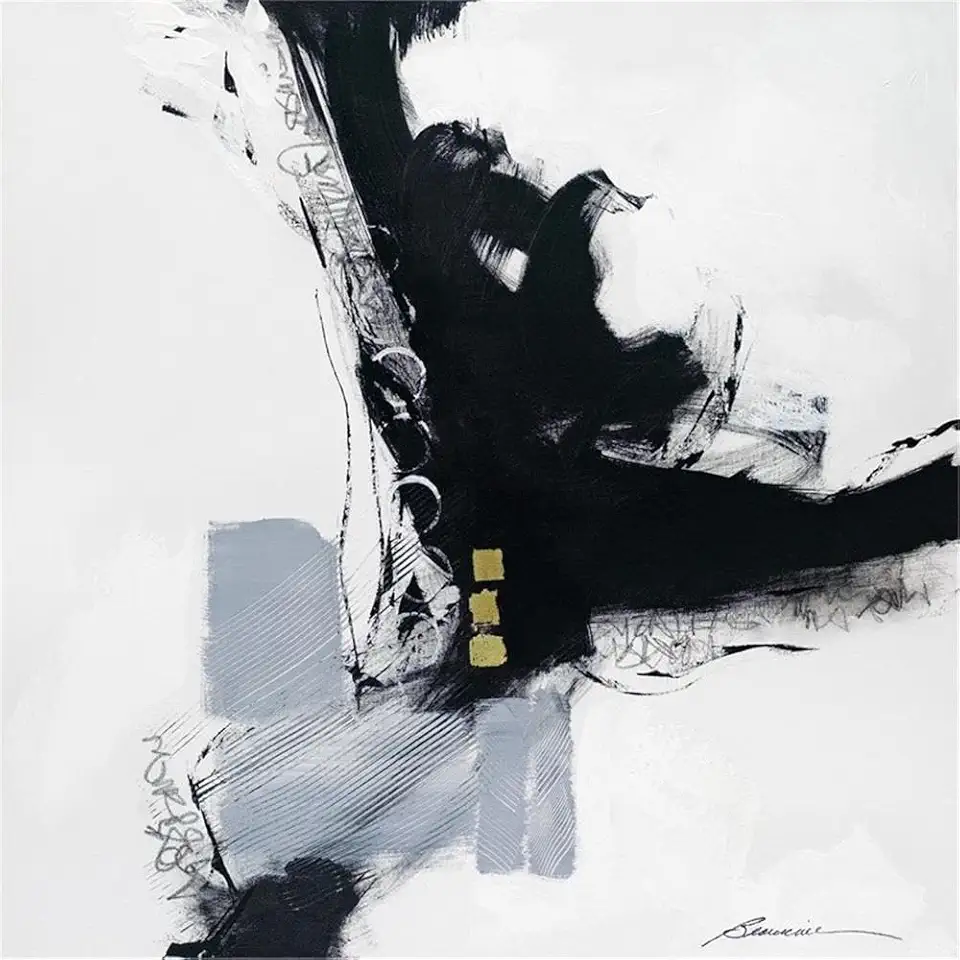 Giant Art 84x84 Three Hots and a Cot Fine Art Giant Canvas Print in Multi-Color