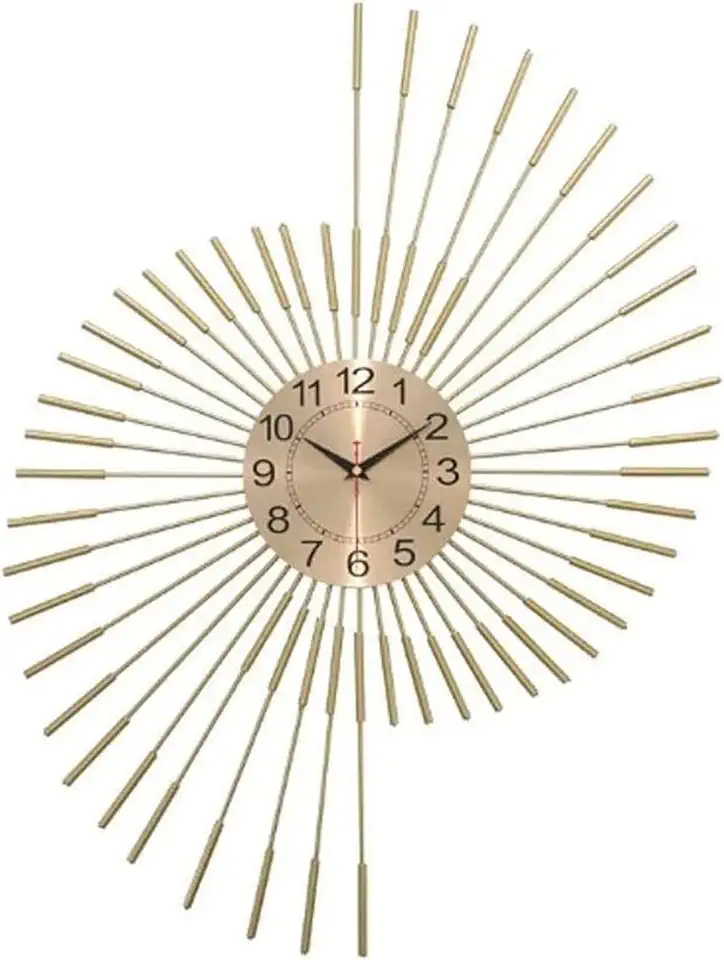 Wall Clock Art Simple Clock European Style Fashion Clock Bedroom Household Mute Quartz Watches Living Room Personality Wall Clock Silent Wall Decor Clock