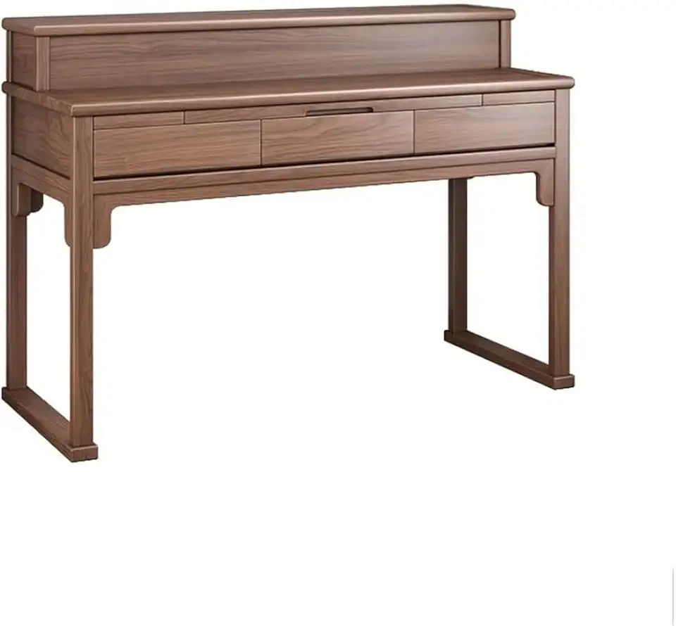 Shrine Altar Table, New Chinese Style Black Walnut Tribute Table Meditation Altar Home Incense