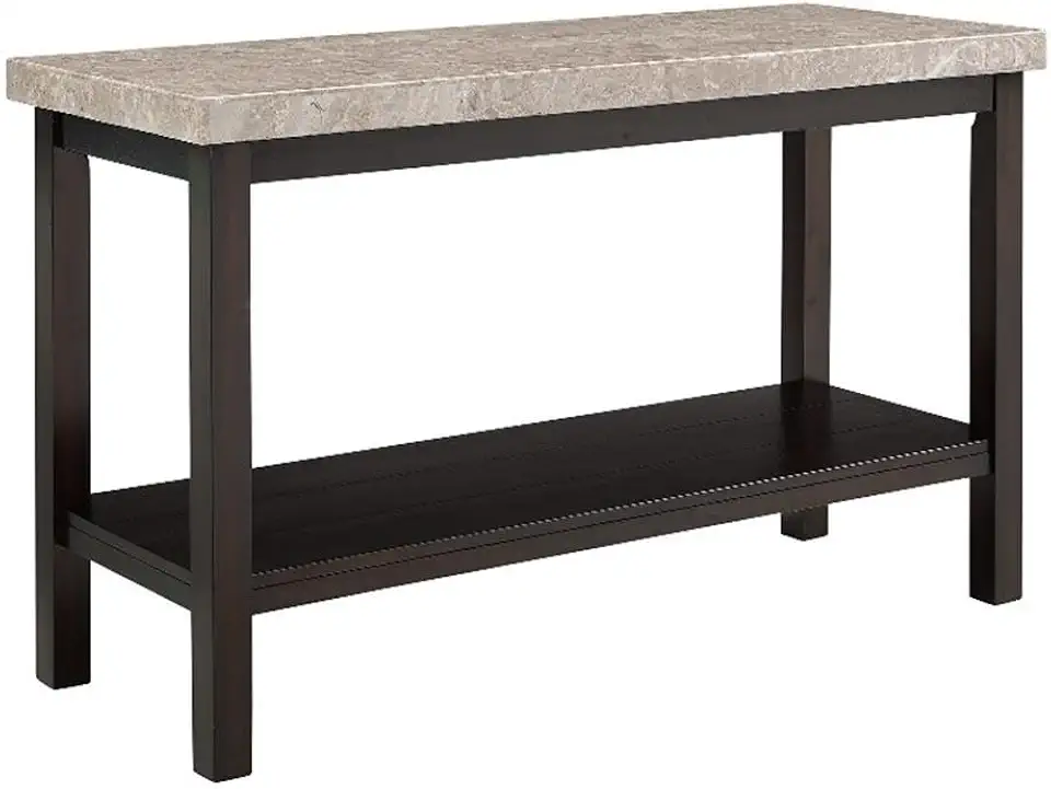 Picket House Furnishings Caleb Sofa Table w/Marble Top