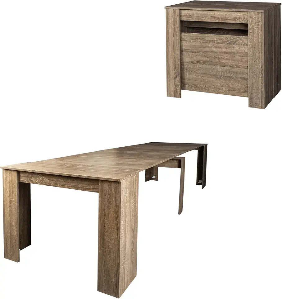 Extendable Console Dining Table for 2-12 People 20