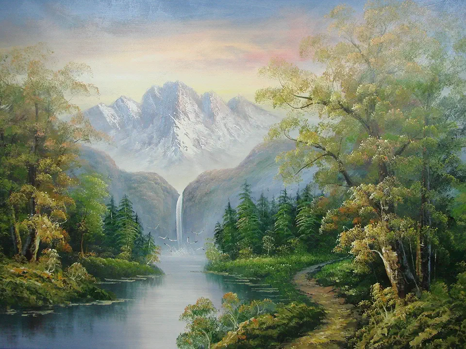 Scenic Landscape Oil Painting by Rosen 60