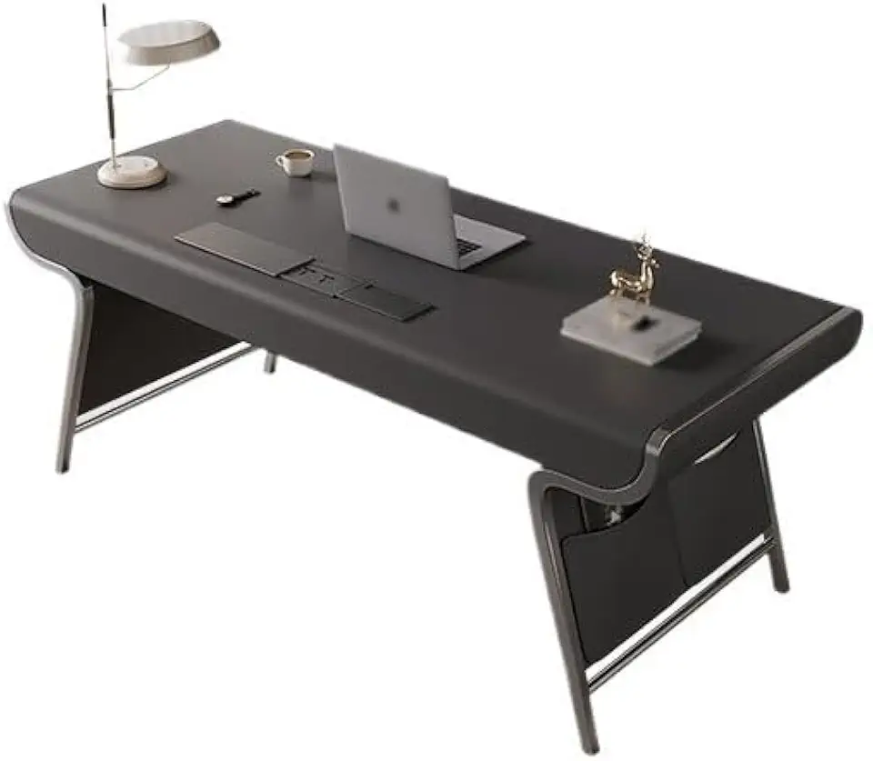 Computer Desk Desk Light Luxury Modern Solid Wood Home Study Desk Modern Bedroom Desktop Minimalist Computer Desk Office Desk Home Office Desks