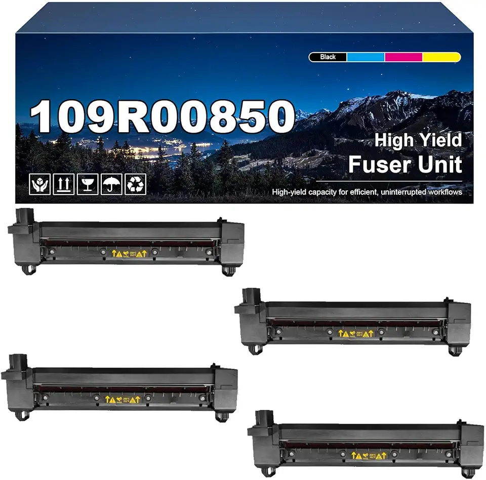 109R00850 Fuser Unit (110V) Compatible for Xerox AltaLink B8045 B8055 B8065 B8075 B8090 Printers; Fuser Maintenance Kit Prevents Toner Smudging and Ghosting 4-Pack