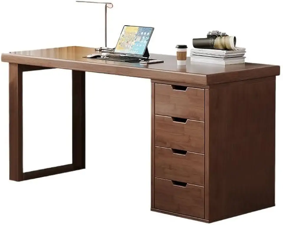 Computer Desk Thickened Solid Wood Study Desk Writing Desk Study Desk Home Simple Workbench Bedroom Desktop Computer Desk Desk Home Office Desks
