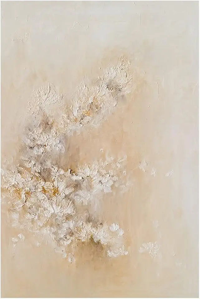 EUEUE Abstract Floral Texture Embossed Decorative Medieval Style for Living Room Bedroom Home Decorations 50x80cm