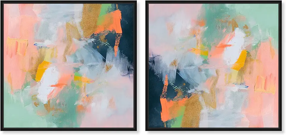 Art Remedy Saturaded Colors Art Canvas, 40