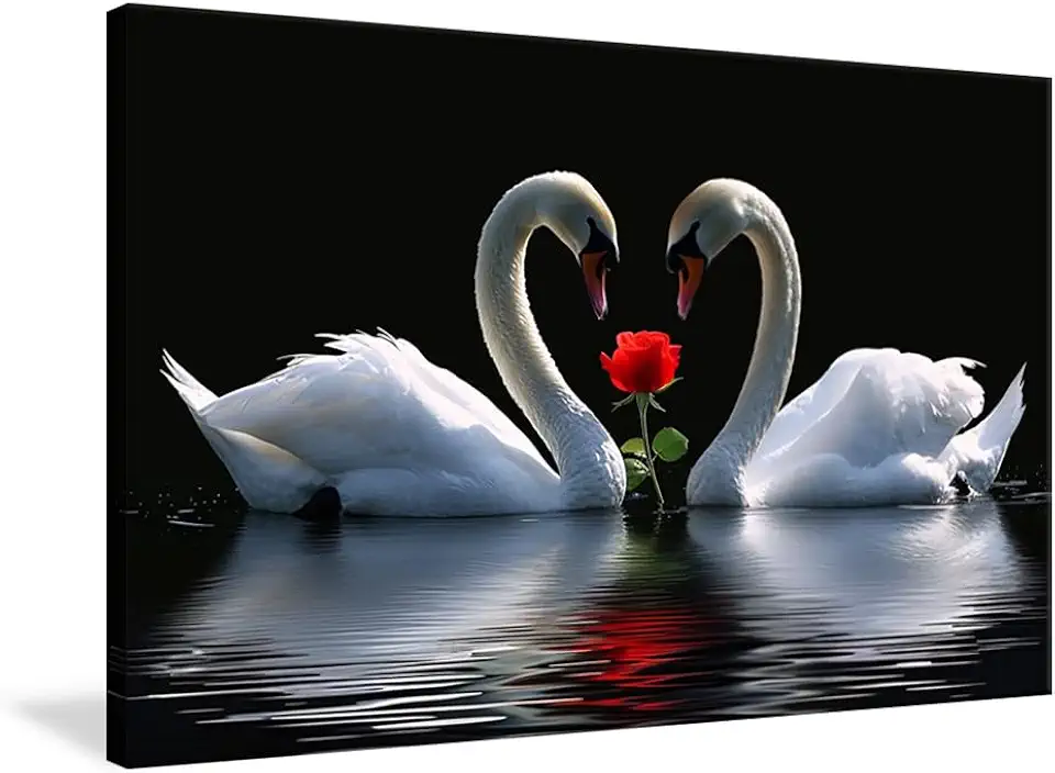 Sponsored Ad - Canvas Wall Art Wall Decor Painting Animal Art Print Canvas Wall Art Home Decor for Living Room Framed 20x30inch