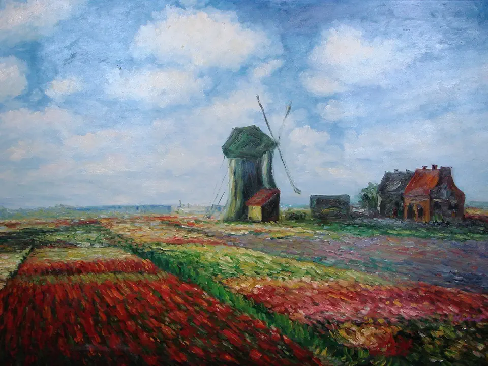 Scenic Landscape Oil Painting by Mickail 60