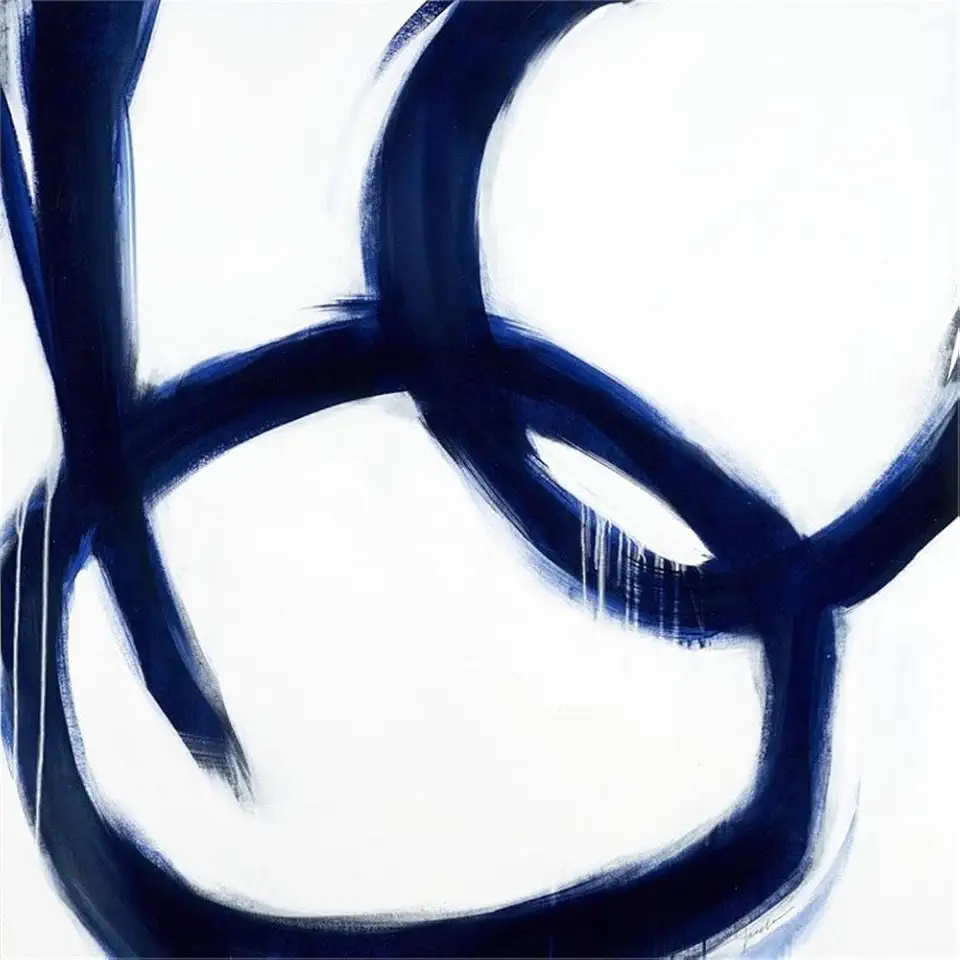 Giant Art 84x84 Hoop Dreams Fine Art Giant Canvas Print in White