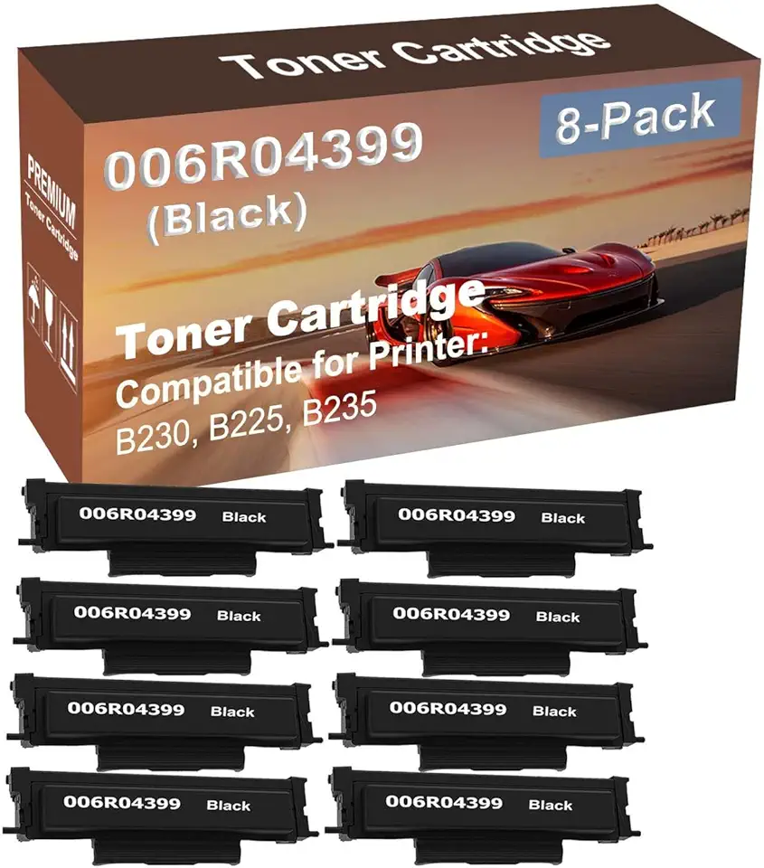 10-Pack Compatible High Yield B230, B225, B235 Printer Cartridge Replacement for 006R04399 Toner Cartridge (Black)