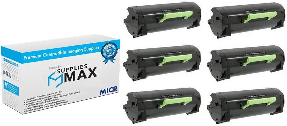 Compatible MICR Replacement for Dell B5460DN Extra High Yield Toner Cartridge (6/PK-45000 Page Yield) (6EHYB5460)