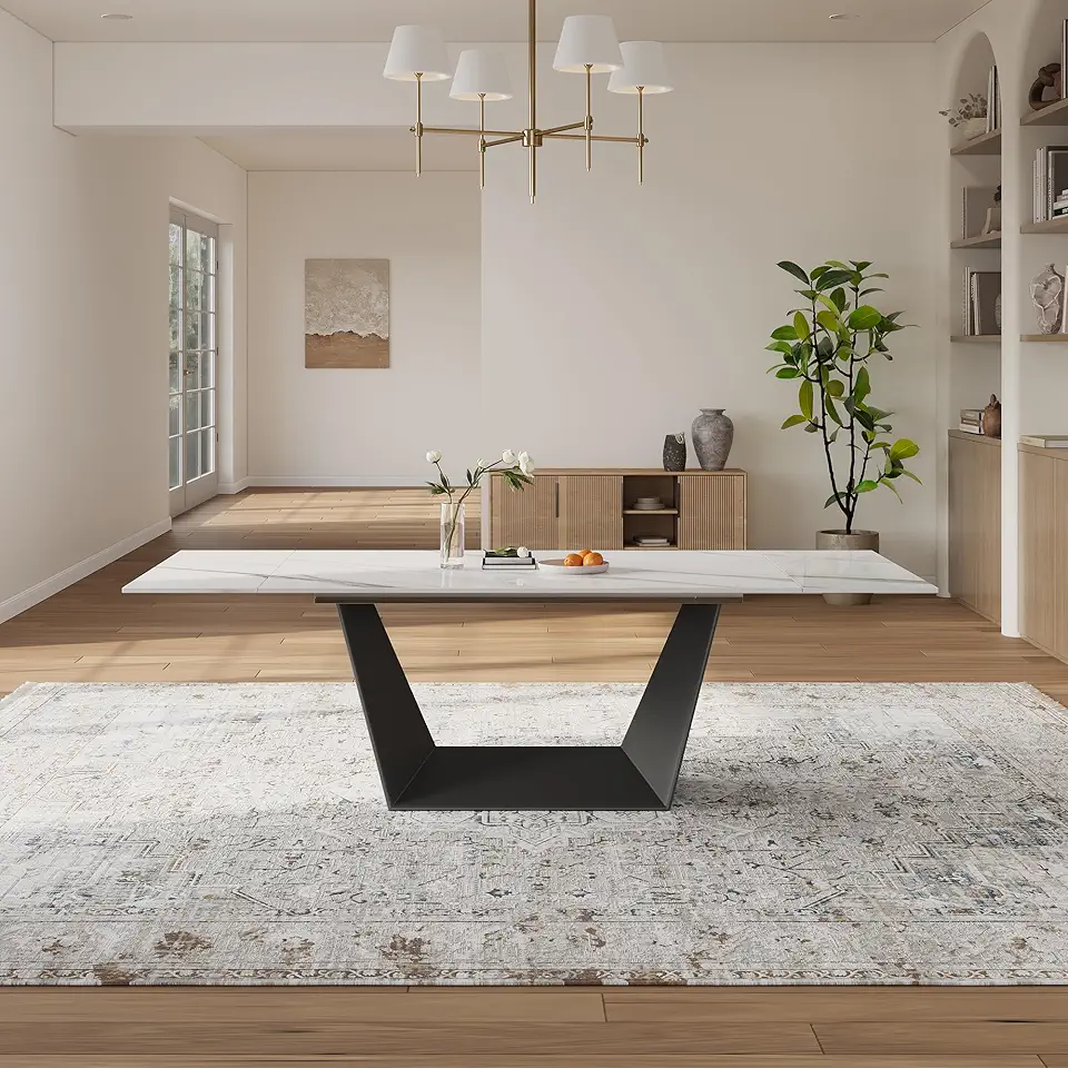Modern Expandable Dining Table - 63