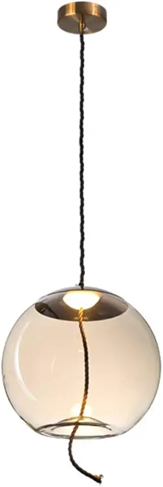 Light Lamp Chandelier Pendant Light Chandelier Ceiling Lamp Living Room Decor Bedroom Dining Table Kitchen Restaurant Cafe Bar Led Modern Glass Metal [Energy Class a +],D