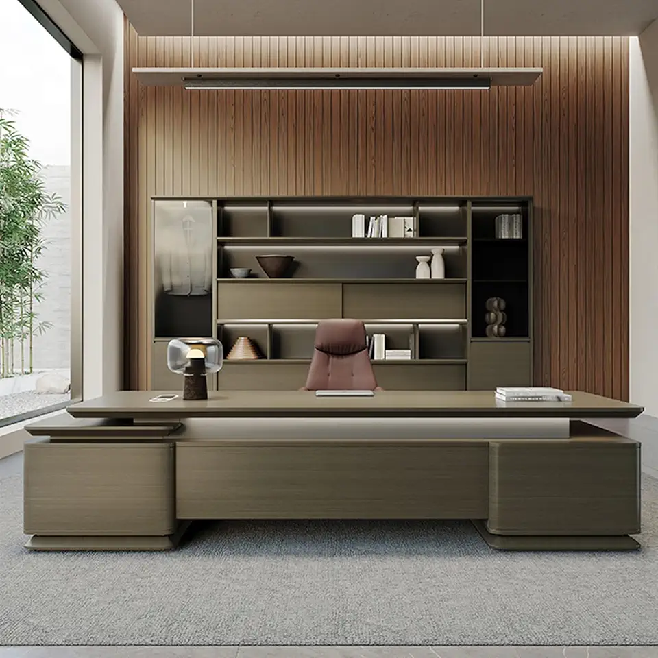 Brown Computer Desk, 94