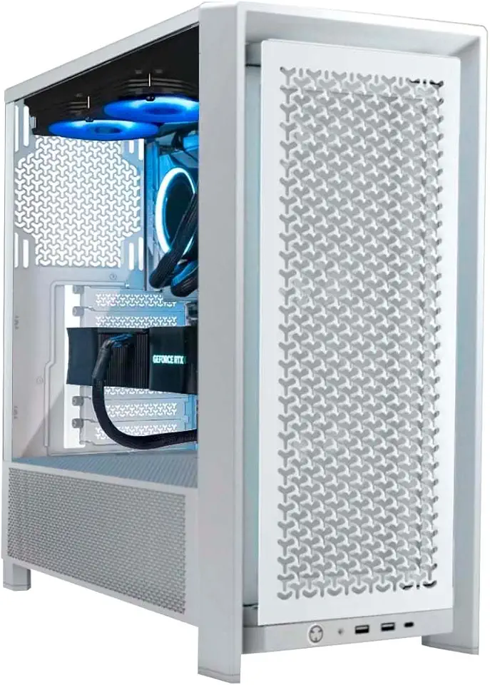 Adamant Custom 24-Core Liquid Cooled Workstation Gaming Desktop Computer PC Intel Core i9 14900K 3.2GHz Z790 Chipset 32GB DDR5 1TB NVMe GEN4 SSD 10TB HDD 1200W GeforceRTX5090 32GB