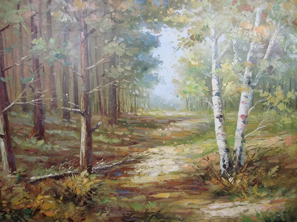 Scenic Landscape Oil Painting by Kingsley 60