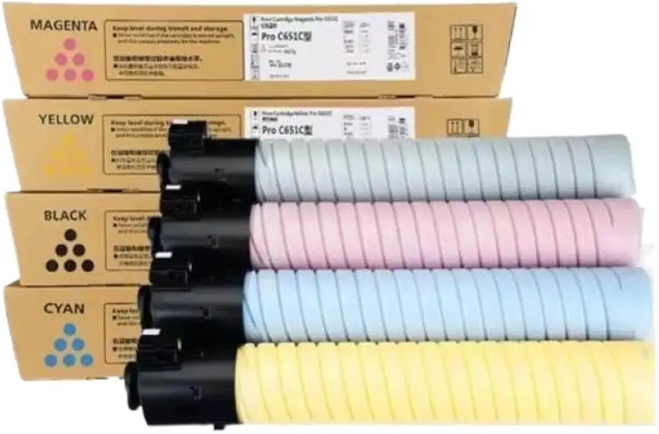 Compatible with CMYK Toner Cartridge Set Pro C651 C751 Model