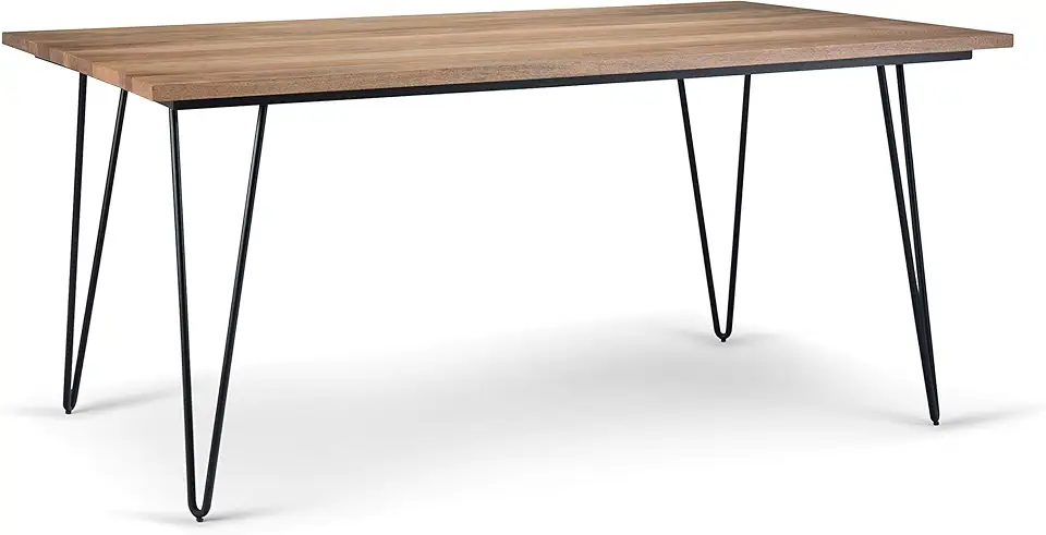 Eco-Friendly Natural Wood Dining Table