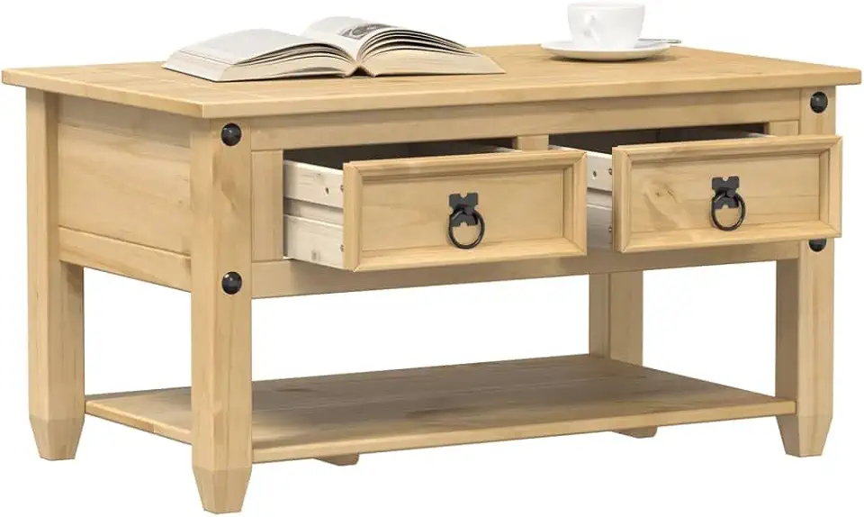 Coffee Table Honey Dining Table Living Room Furniture end Tables Living Room for Bedroom Balcony