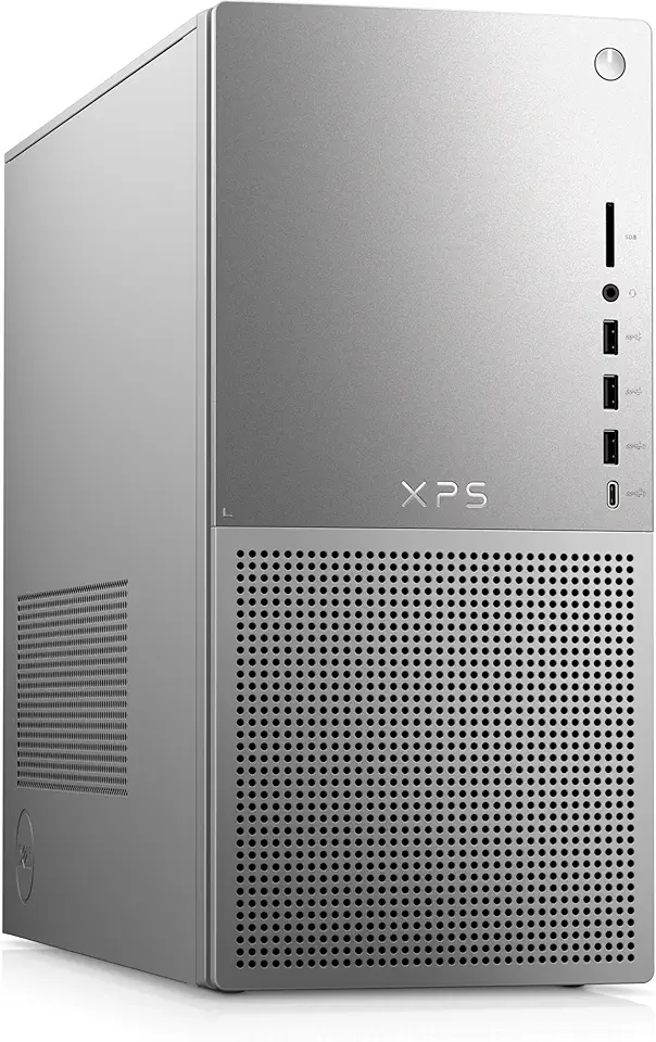 Dell XPS 8960 Business Desktop Computer Tower Platinum | 13th Gen Intel Core i9-13900K 24-Core CPU, 32GB DDR5 RAM, 8TB SSD + 10TB HDD, GeForce RTX 4060 Ti 16GB GDDR6, Windows 11 Pro (Renewed)