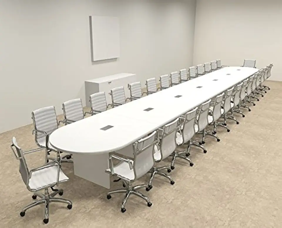 Modern Racetrack 30' Feet Conference Table, OF-CON-C121